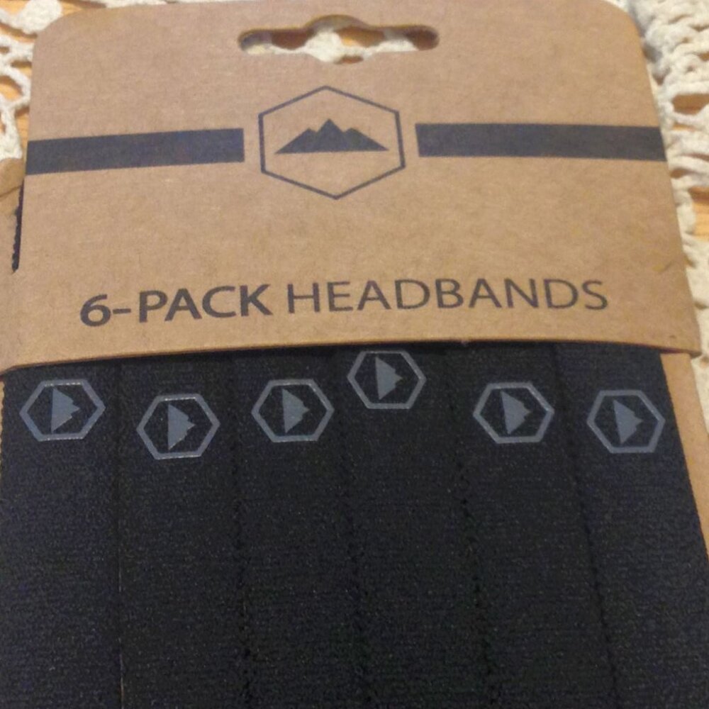 Sports Headbands, mini width, non-slip, wicking